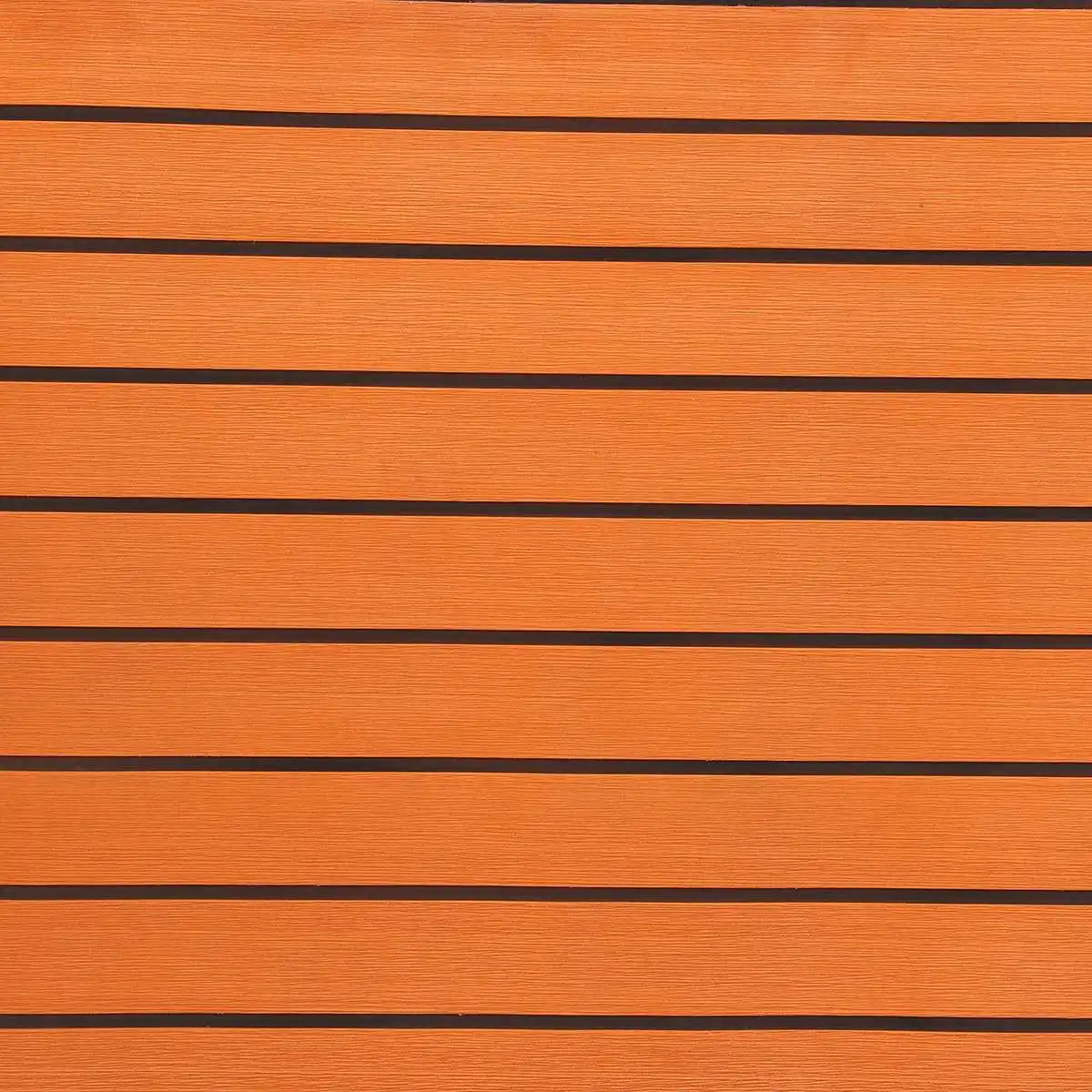 

Fashion Luxury Orange + Black Line Boat EVA Foam Floor Mat for Cruise Car Boat Self Adhesive High End Looking 60cm x 200cm x 6mm