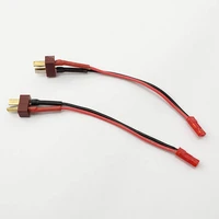 1pc t plug male to jst plug charger adapter cable for lipo battery model