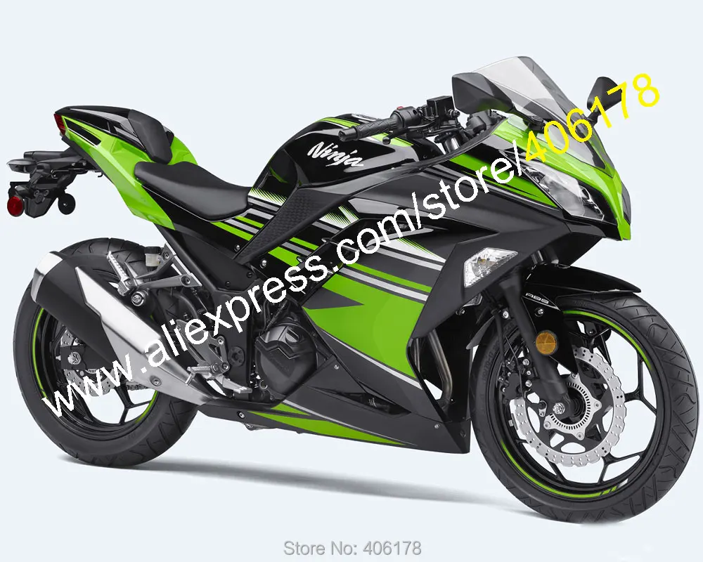 Для Ninja 300 KRT edition 2013 EX 300 МОТОЦИКЛ ABS Кузов обтекатели комплект(литье под давлением