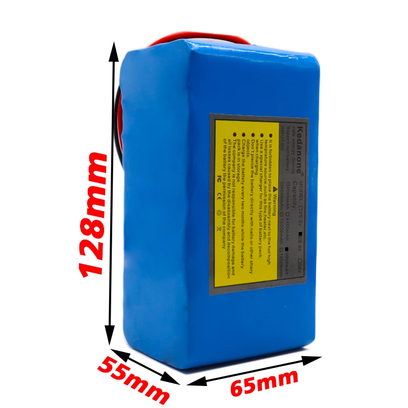 High capacity 29.4V 6Ah 7S3P 18650 Battery li-ion battery pack 29.4v 6000mah Electric bicycle moped /Li-ion + Charger | Электроника