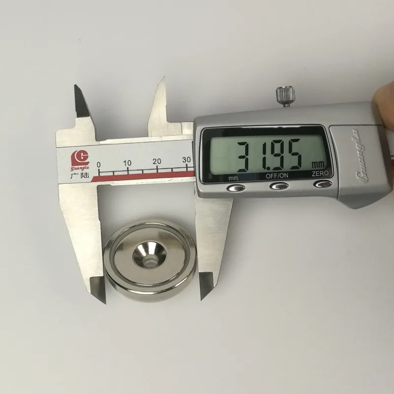 4 шт. D32mm мощный неодимовый магнит для чашки потайной крепежное отверстие винт в комплекте магнитное круглое основание крепежа или дверная защелка