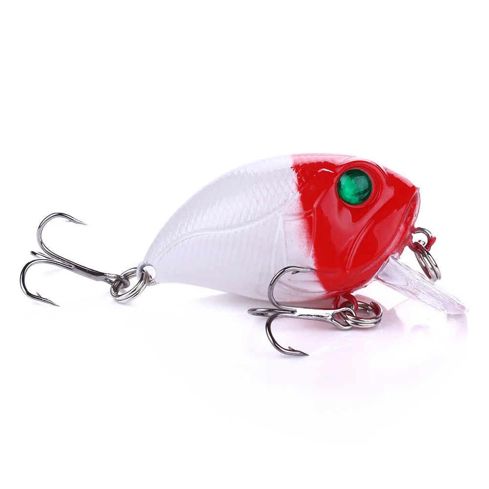 HENGJIA 1 шт. воблер Crankbait Bionic Bass Pike искусственная приманка с 3D глазами рыболовные