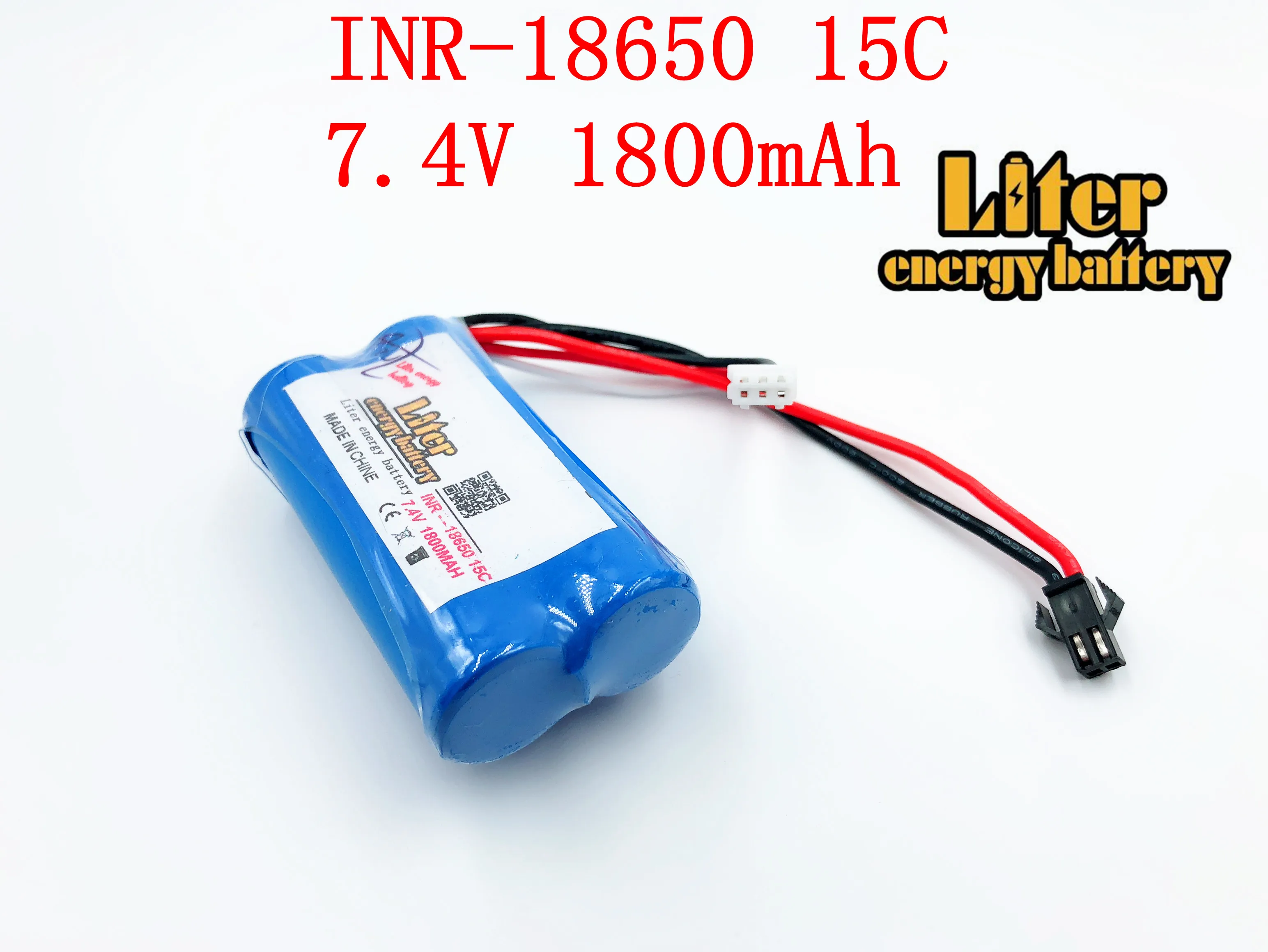 7,4 V 1800mah 15c 18650 литиевая батарея с дистанционным управлением для вертолета 1800Mah аккумуляторная батарея
