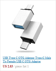 Тип C адаптер USB C Женский к USB2.0 Мужской конвертер тип-c OTG кабель для samsung Galaxy s8 s9 huawei P20