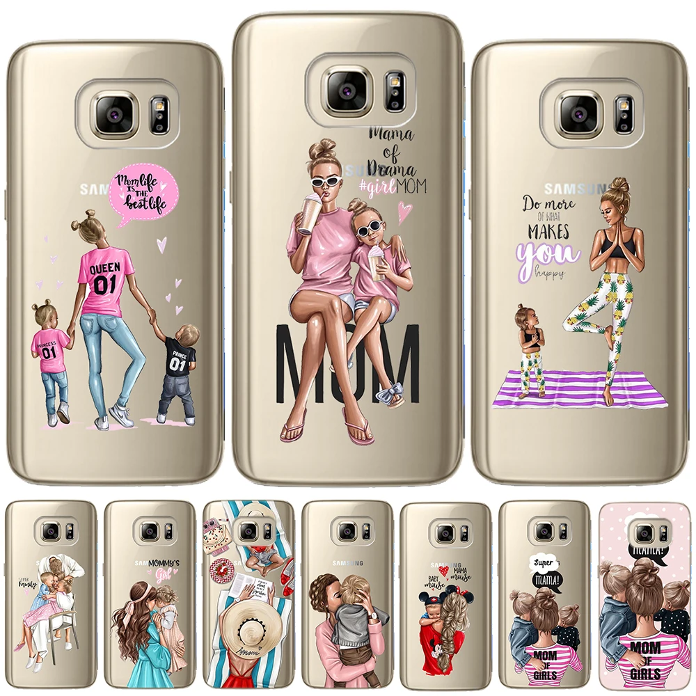 Модный мягкий чехол из ТПУ для samsung Galaxy S6 S7 Edge S8 S9 Plus S10 Plus E Note 8 9