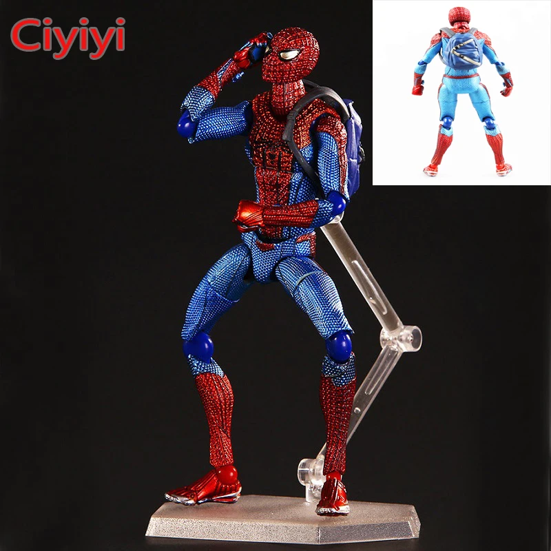 Экшн игрушка Marvel В Стиле Человека паука для Homecoming ПВХ высокое качество коллекция