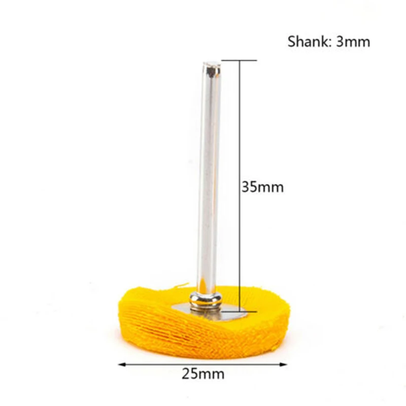 10 Pieces Wools Felts Grinding Shank For Electrical Grinder Mini Polishing Wheels Buffing Pads Abrasive Tools | Инструменты