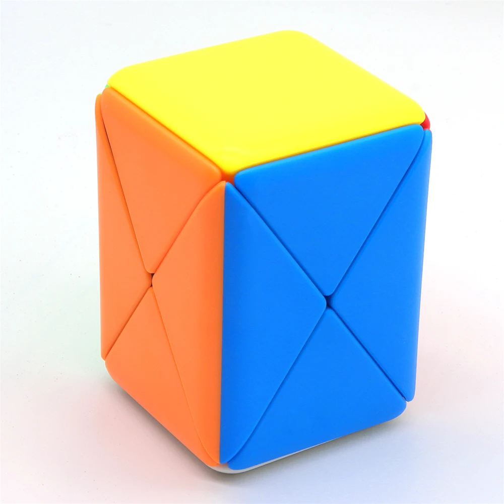 MoYu magic box разноцветный волшебный куб без наклеек 3x3x3 коробка в форме гладкой студенческой обучающей головоломки игрушки для детей