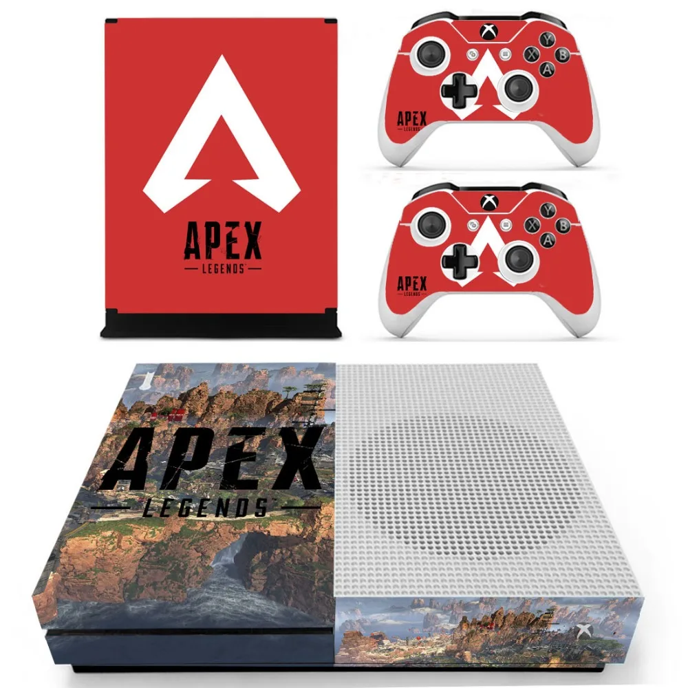 Новейшая игра Apex legends Кожа Наклейка для Xbox One X консоль контроллер Виниловые Наклейки Обложка протектор для Xbox One X
