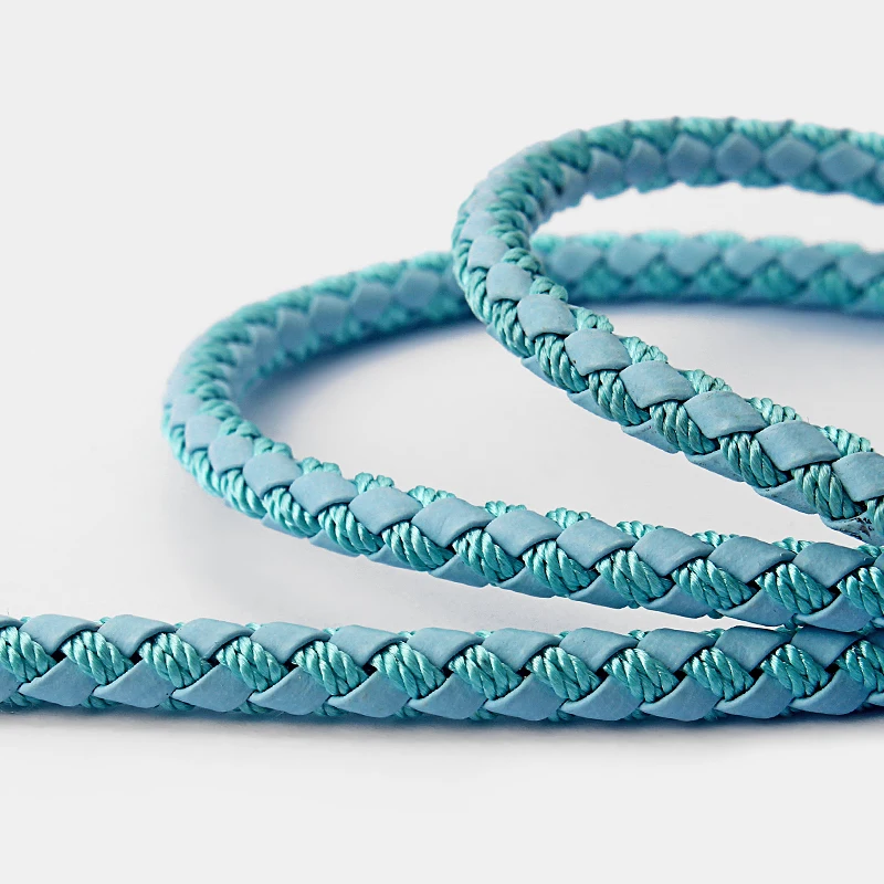 1 метр/упаковка плетеный шнур из искусственной кожи 5 мм|leather cord jewelry|cord adjustercord velvet |