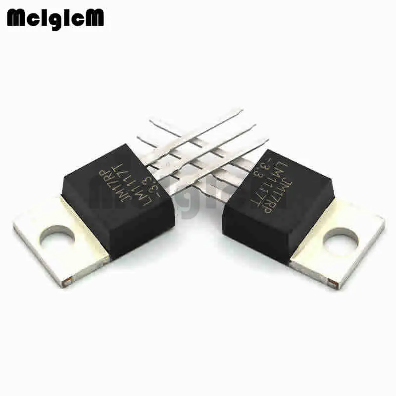 10PCS LM1117T-3.3 TO220 LM1117-3.3 LM1117T 3 V LM1117 TO-220 | Электронные компоненты и принадлежности