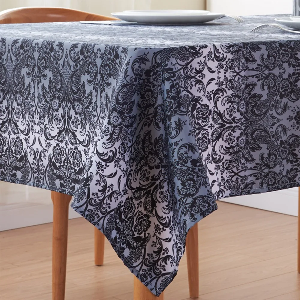 Пасторальная скатерть 100% полиэстер покрытие для обеденного стола