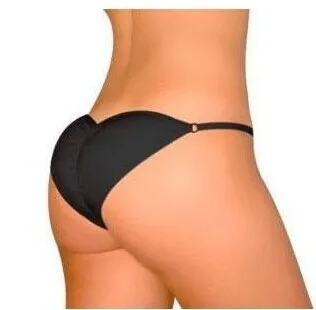 

women sexy g strings tangas panty thongs push up Buttocks Brazilian Secret sexy Lingerier pants brief Underwear Padded Panties