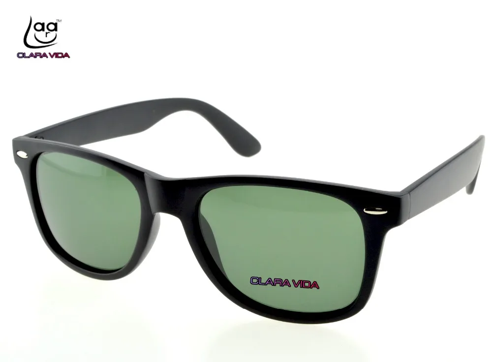 Oculos Masculino поляризованных солнцезащитных очков Clara вида Ретро Nerd поляризованные