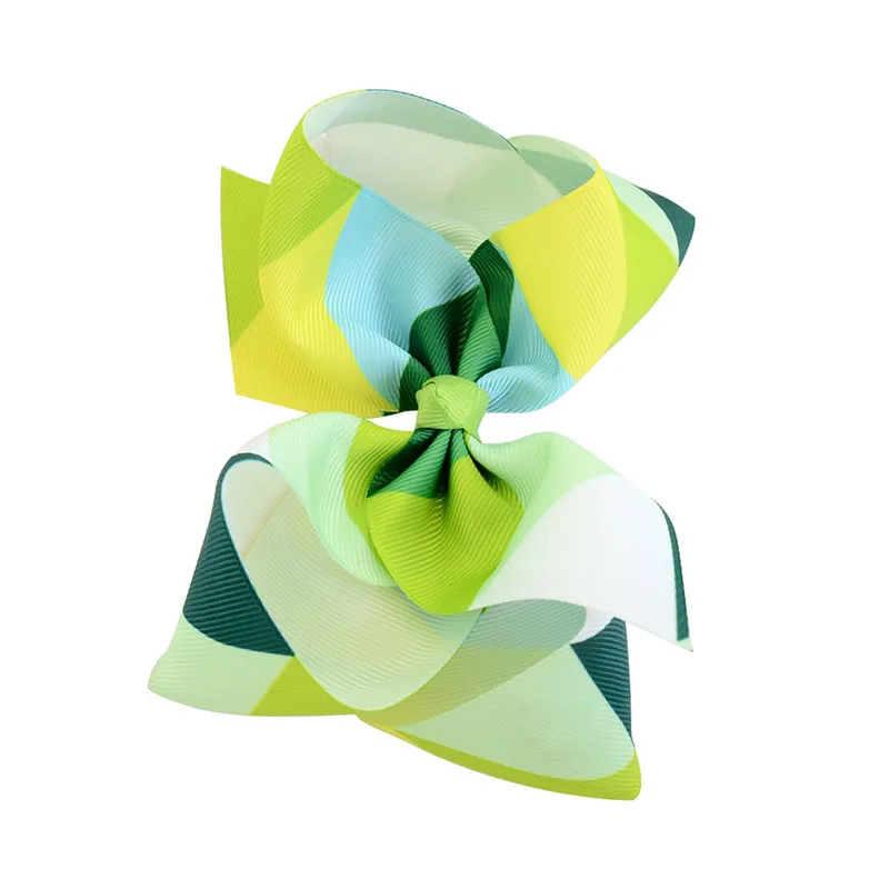 Градиентная цветная корсажная лента сделай сам для девочек большие зажимы с