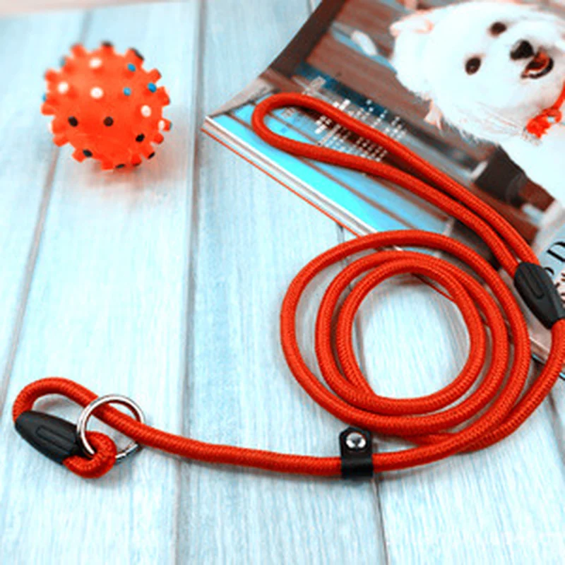 Регулируемый нейлоновый поводок для собак тренировочная мелких средних и