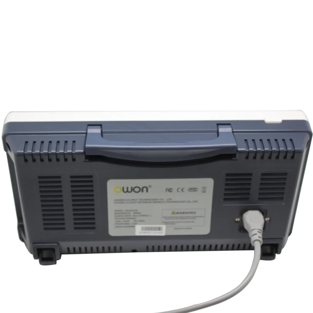 Ультратонкий 30 МГц OWON цифровой осциллограф SDS5032E 250 Mhz/s 8 &quotTFT VGA|storage oscilloscope|digital