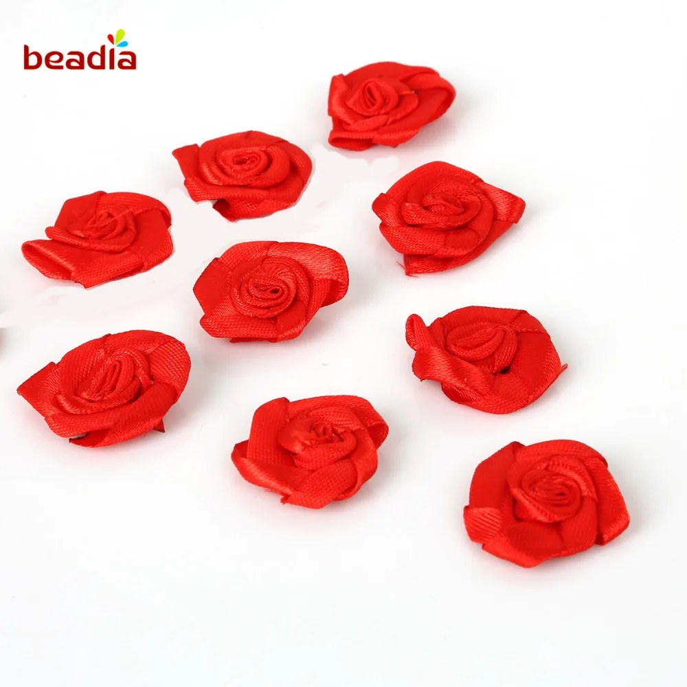 Атласная Лента ручной работы 25 шт./лот ширина 3 см | Дом и сад