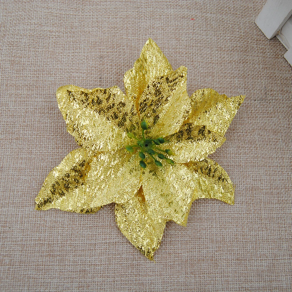 10 шт. пластиковые блестящие цветы 15 см|glitter flowers|wedding artificial flowersflower head |