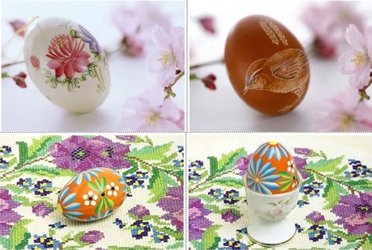 1 шт. имитация птицы деревянные искусственные яйца утиные куриные гусиные