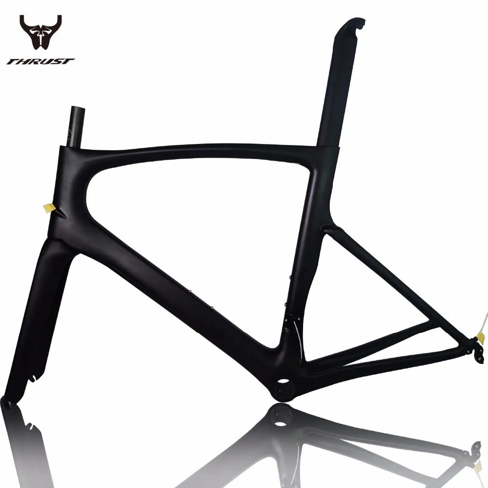 Карбоновая рама для шоссейного велосипеда 2017 T1000 черная 49 52 54 56 58 см Китайская