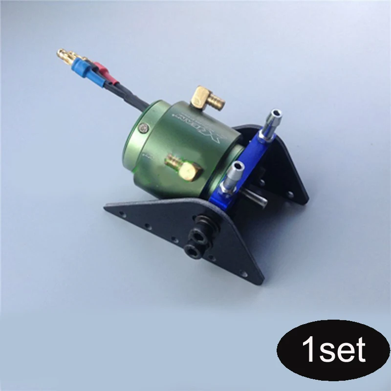 1 комплект морской X Team 2835 бесщеточный мотор+ моторная база+ водяная охлаждающая втулка комплект для сборки 3300KV высокоскоростной мотор для модели радиоуправляемой лодки