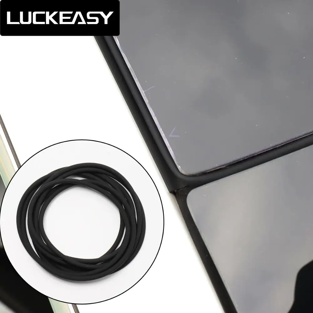 LUCKEASY Car wind Noise Reduction Kit Quiet Seal Kit Tesla Model 3- Skylight glass sealing strip