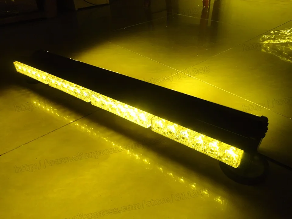 2" ultrabright аварийного автомобиля стробоскопы Водонепроницаемый погрузчик Предупреждение свет 12 В 24 В Янтарный Белый сигнала полиции лампа
