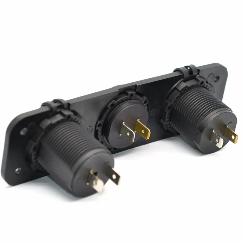 12 В двойная USB Автоматическая розетка для автомобильного прикуривателя