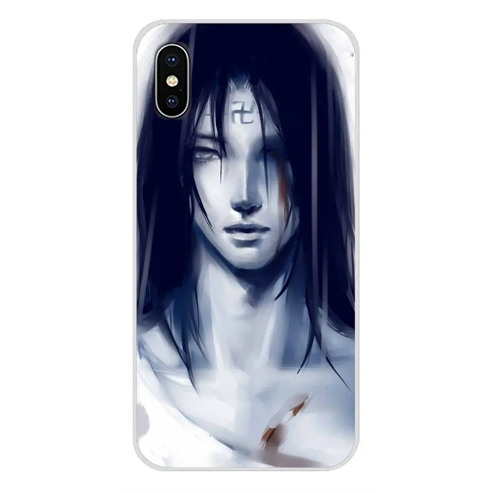 Мультяшный Наруто нежи Хюга для Apple iPhone X XR XS MAX 4 4S 5 5S 5C SE 6 S 7 8 Plus ipod touch мягкий