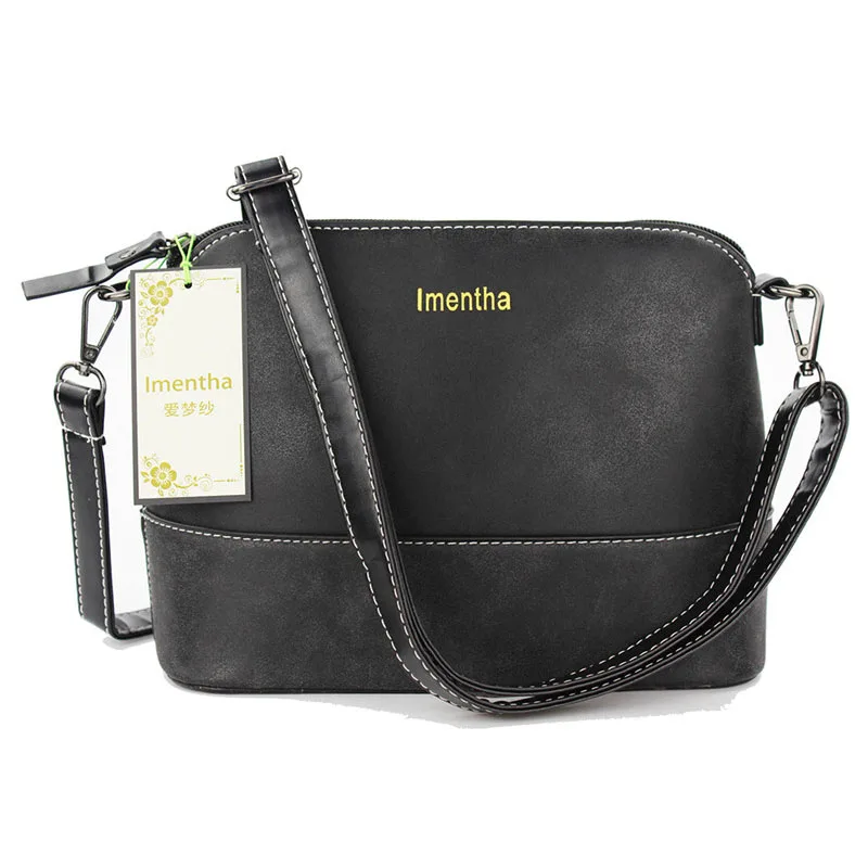 Сумки из нубука в стиле ретро модная маленькая сумка мессенджер на плечо