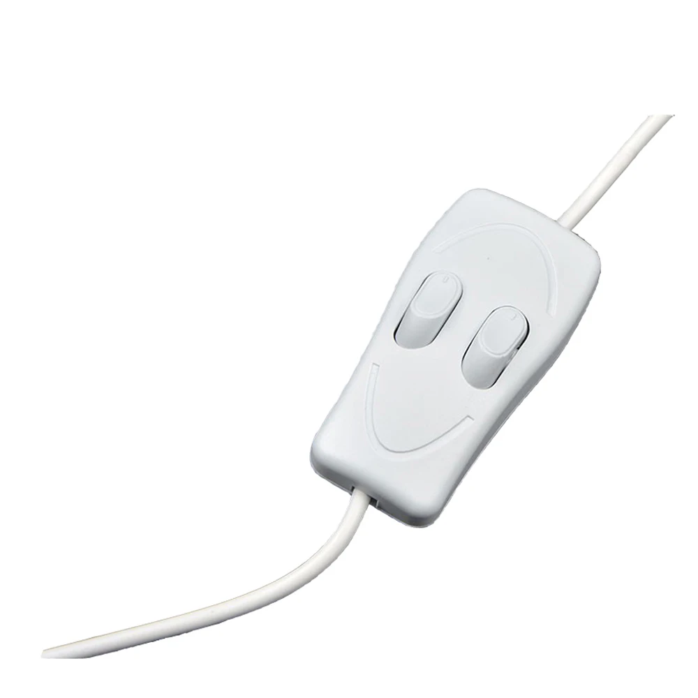 USB светодиодный жёсткая планка бар свет DC 5 V 60 Светодиодный s 10 W с переключателем три цвета сменные для чтения книг лампа освещения