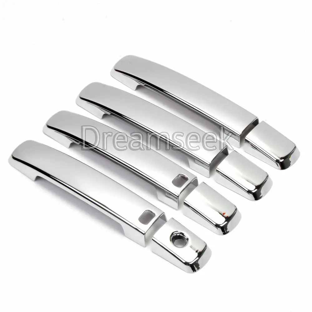 Крышка дверной ручки для Nissan Quest Frontier Maxima sentra Altima Qashqai с Умный Замок ABS Хромированная формовочная отделка