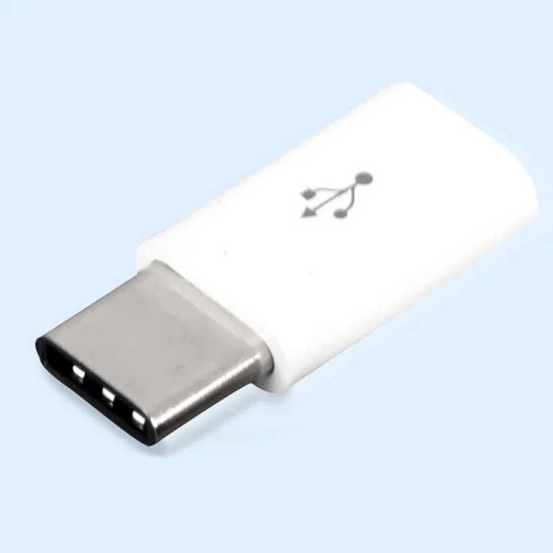 USB адаптер USB C к Micro USB конвертер Кабель type C адаптер USB 3,1 для Macbook samsung s8 huawei p10 p9 OTG адаптер