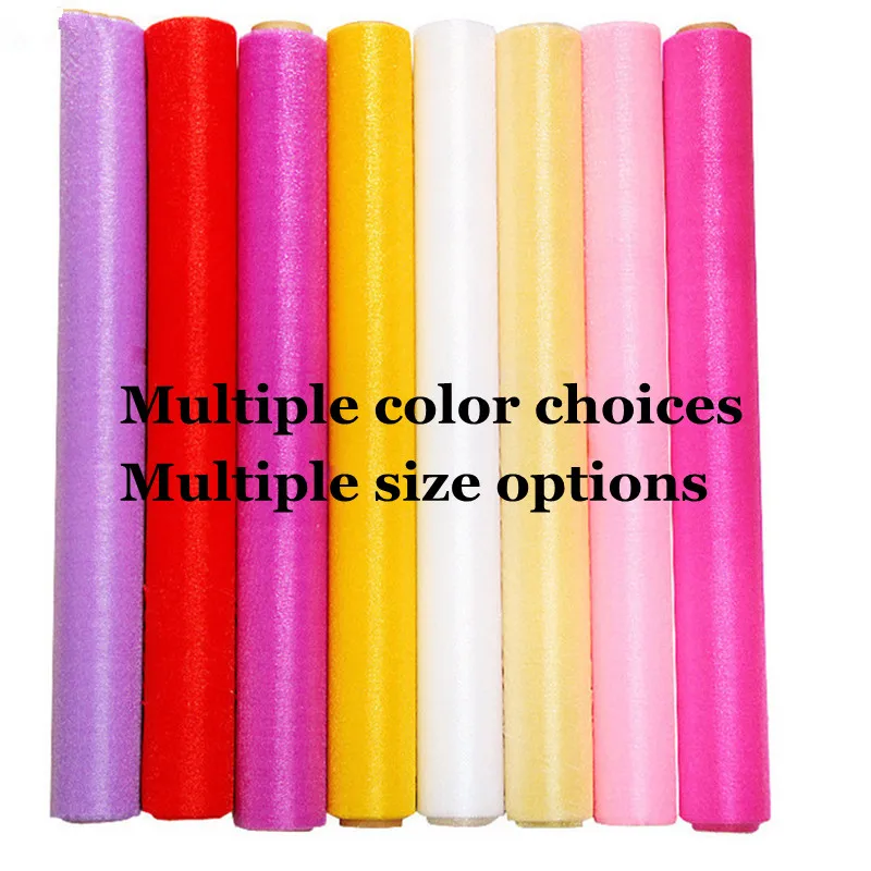 48cmX5m Свадебные тюлевые рулоны марлевые шторы элементы свадебные украшения