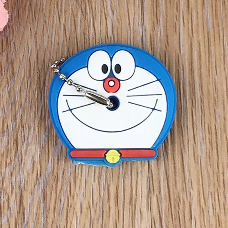 Blue Doraemon 5 шт. Детские сувениры ключ крышка шаблон ключ защита свадебные подарки для гостей подарок для невесты Вечерние сувениры подарок поставки - Цвет: Blue Doraemon