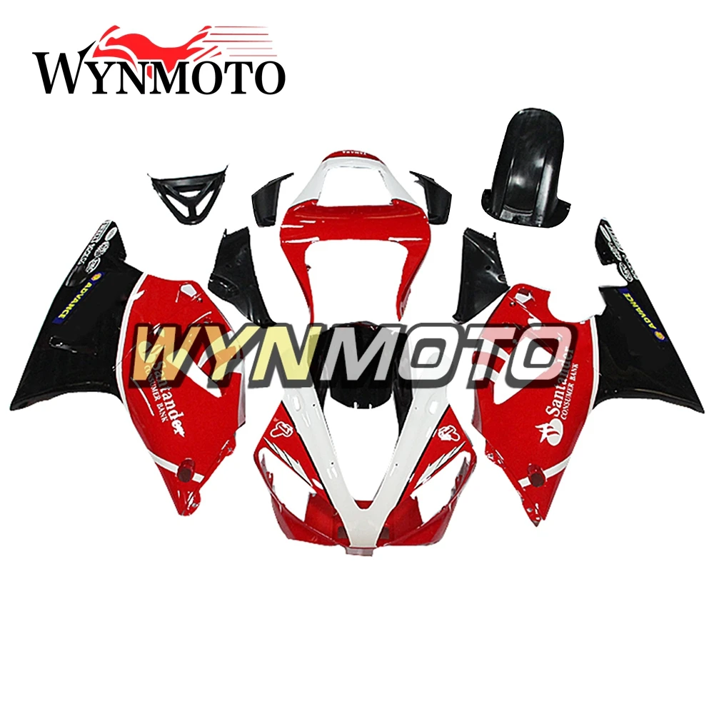 Full ABS Injection Plastics Fairings For Yamaha YZF1000 R1 Year 2000 2001 00 01 Motorcycle Fairing Kit Red White Black Cowlings |