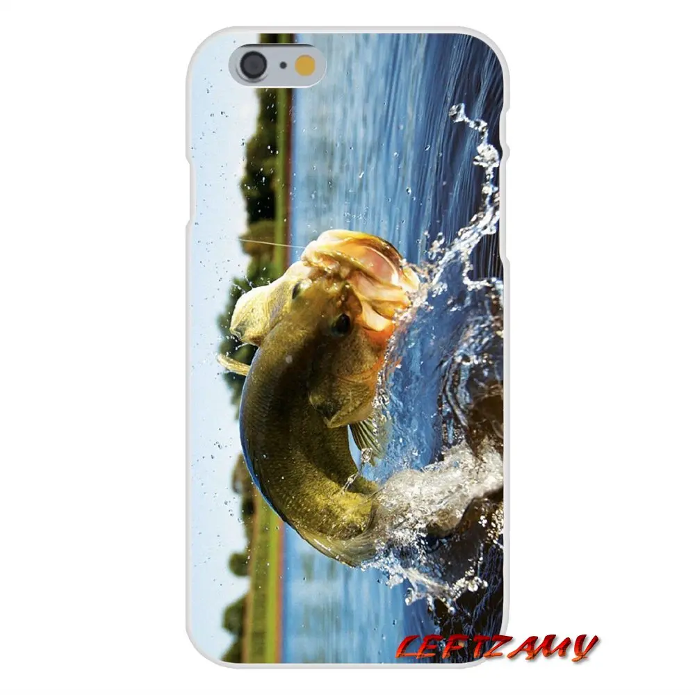 Прозрачный мягкий чехол для Samsung Galaxy A3 A5 A7 J1 J2 J3 J5 J7 2015 2016 2017 Синяя Рыбка Рыбалка