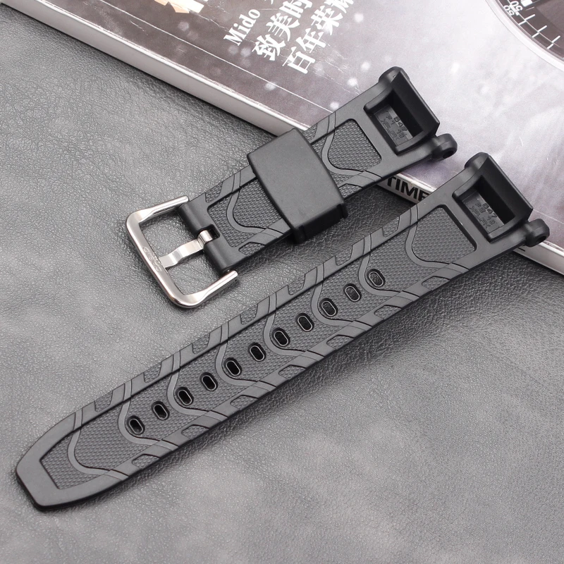 Полимерный ремешок для мужчин Casio PRG-240 PRG-40 для спорта на открытом воздухе и отдыха водонепроницаемый ремешок с пряжкой аксессуары