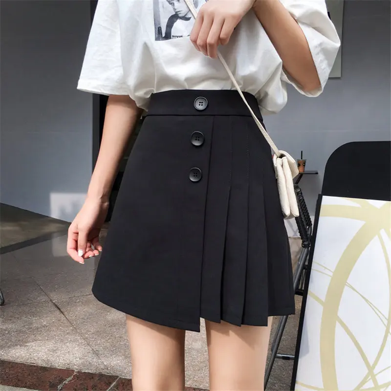 Облегающая Асимметричная трапециевидная юбка Hzirip в гонконгском стиле с высокой