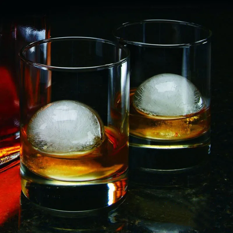 Whiskey Silicon Mold Ice Cube Maker Sphere Mould Tools Round Bar Party Tray for Kitchen Accessiories | Дом и сад