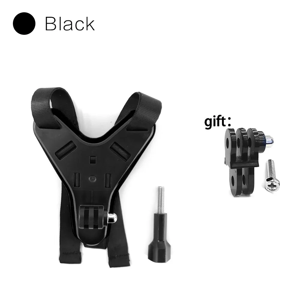 TUYU полный шлем подбородок держатель для DJI OSMO Packet шлем Cilp для GoPro Hero 7 SJCAM мотоциклетный шлем подставка для подбородка - Цвет: for Camera kits