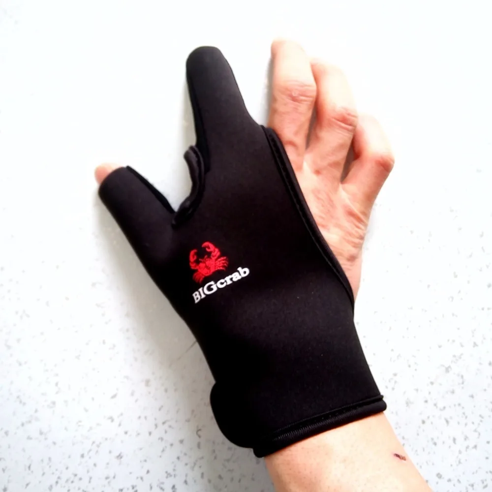 Водонепроницаемый Прочный протектор для пальцев рыболовные снасти перчатки