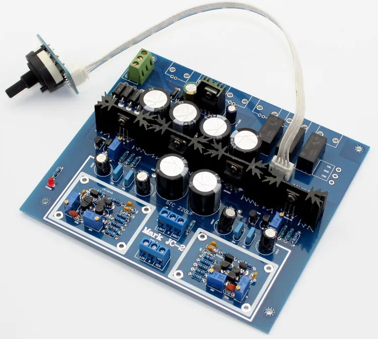 ZTX550 ZTX450 K364 J104 IRF610 IRF9610 HIFI JC-2 Preamplifier Board With 3 Ways Input Switch Preamp | Электроника