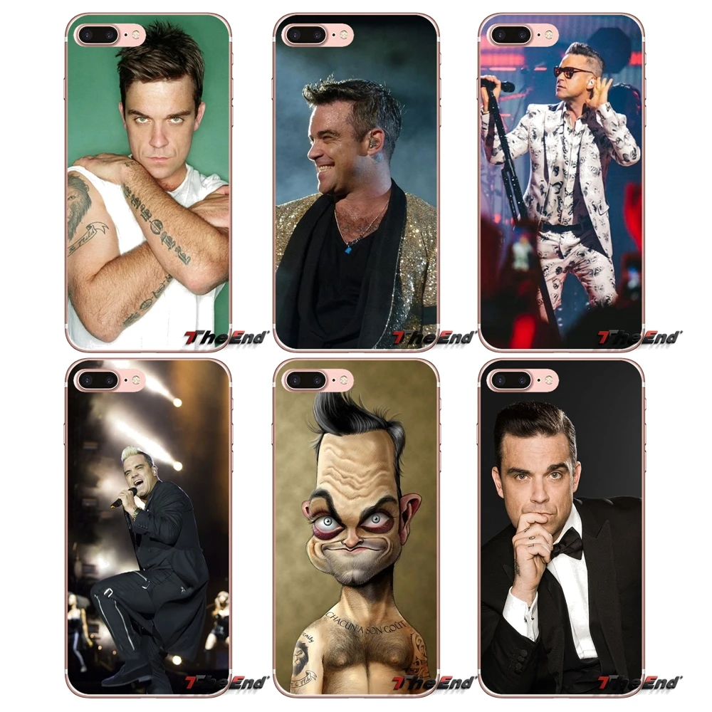 Прозрачный чехол из ТПУ для iPhone X 4 4S 5 5S 5C SE 6 6S 7 8 Plus Samsung Galaxy J1 J3 J5 J7 A3 A5 2016 2017 Robbie