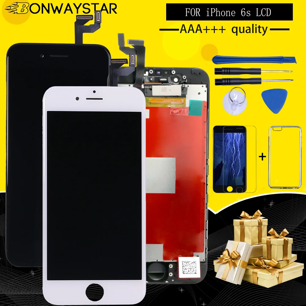 ЖК-дисплей класса AAA +++ для iPhone 6 6S 7 8 с 3D сенсорным экраном дигитайзер в сборе