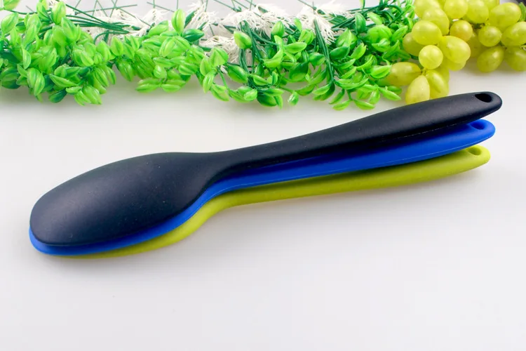 Высококачественная Большая универсальная силиконовая ложка для смешивания 27 5