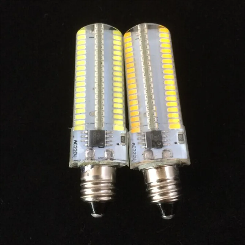 100 шт./лот E17/E11/E12/E14/G4/B15 светодиодный лампы AC220 240V 10 Вт Светодиодный светильник SMD3014