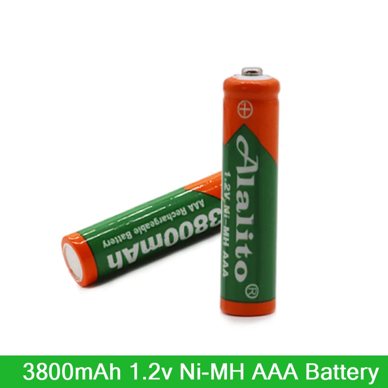 4-20PCS Alalito New AAA battery 3800 mAh Rechageable NI-MH 1.2 V for Clocks mice computrs toys so on | Электроника
