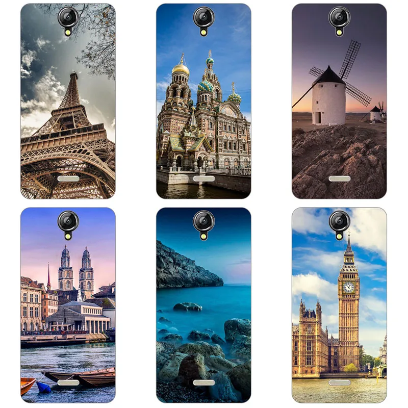 132 стилей красивый цветной Мягкий чехол из ТПУ для Alcatel One Touch Pop Star 3g 5022 5022D 5022X5022